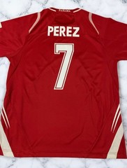 PANAMA HERO Blas Pérez 2008 ORIGINAL LOTTO JERSEY – FULLY CUSTOMIZED !