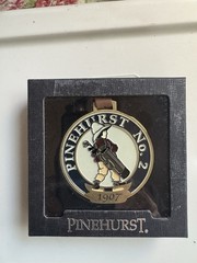Pinehurst #2 C.C. Metal Bag Tag