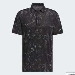 ADIDAS ULTIMATE365 MESH CLIMACOOL POLO SHIRT Birch Print Black KG4821