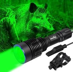 UC20 Green Hunting Light Flashlight kit,1586 Yards Green LED Light
