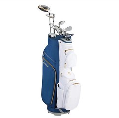 TaylorMade Kalea Gold Cart Blue/White Complete Set Club Set Graphite New! 1748