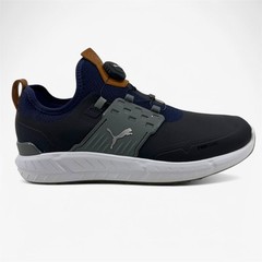 PUMA Ignite Articulate Disc Peacoat Silver Shade Mens Waterproof Golf Shoes