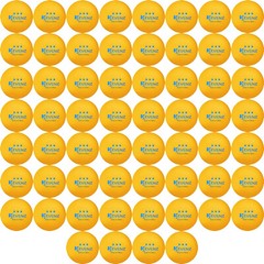 KEVENZ 60-Pack 3 Star Ping Pong Balls, Advanced Table Tennis Ball, Orange