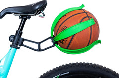 Bicycle Ball Holder, Safety Device for Children and Teenagers, Easy-to-Apply Hol
