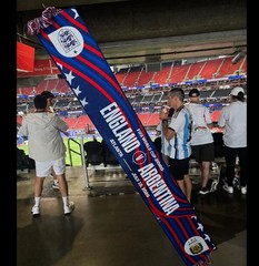 New FIFA World Cup 2026 Argentina Vs England Match Scarf Official Licensed
