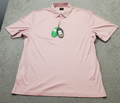 Greg Norman ML75 Play Dry Golf Polo Shirt Mens XL Pink Pro-Series Slit G7S22K470