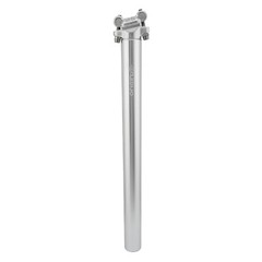 Origin8 Pro Fit Zero Setback Alloy 27.2mm Seatpost Micro Adjustable Post Silver