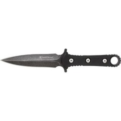 Smith & Wesson SWF606 Full Tang Boot Knife Fixed Blade Knife 4.40″ Stonewash