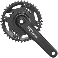 Shimano CUES FC-U4000-2 Crankset – 170/175mm, 36/22t or 40/26t, 9/10/11-Speed