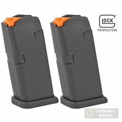 TWO GLOCK 26 G26 GEN 5 9mm 10 Round MAGAZINES 33377 FAST SHIP