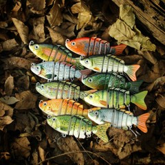 Multi Jointed Fishing Lures Sinking Wobblers Swimbait Hard Bait 1Pc Crankbait