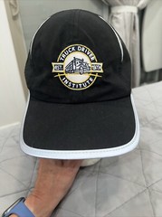 Truck Driver Institute Est 1973 Patch Navy Gray Hat Cap Hook Loop Buckle Vented