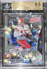 2018 Patrick Mahomes PANINI GOLD VIP CRACKED ICE PRIZM /50 BGS 9.5, Pristine Sub