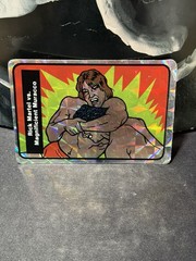 80’s WMMC AWA Rick Martel Magnificent Muracco Wrestling Prism Sticker WWE WWF