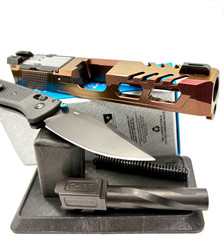 Custom GunCandy Slide For Glock 19 Gen 3 Complete G19 Upper RMR Cut +FREE KNIFE