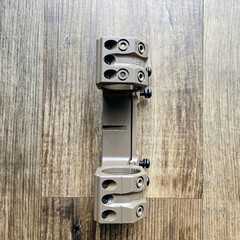 Airsoft SP-3002 30mm FDE Scope Mount 1.5inch Optical Height