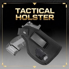 Concealed Carry IWB OWB Gun Holster for Pistols with Optic/Sight OR Light/Laser