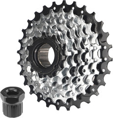 7 Speed E-Bike Freewheel 11-28 Teeth Screw On Multiple Freewheel Threaded Typ…
