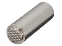 Recoil Spring Plug for 1911, 5″ Silver Serated Pattern Engraved, NDZ Performance
