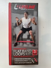 Lifeline Flat Band Loops Kit – 3 Resistance Levels – Versatile Resistance System