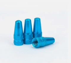 4pcs Aluminum Alloy Presta Valve Caps – Dustproof Covers for MTB/Road Bikes