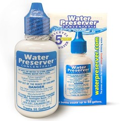 55 Gallon Water Preserver Concentrate (5 years) Water Treatment Drops – Water…