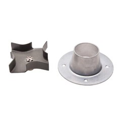 Moultrie MFA-13103 Metal Spin Plate & Funnel Kit, Powder-Coated Meta,l 4 outlets