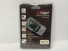 Realalt 3D TriSport 3D Pedometer With Clip & Lanyard Tri-Axis 3D Motion Sensor