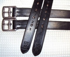 JOSEPH STERLING Stirrup Leathers – Quality Leather – 1″ x 62″ – GREAT