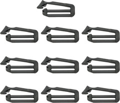 Webbing Connecting Clip 10PCS 1 Inch/25Mm Molle Webbing Connecting Clips Strap B