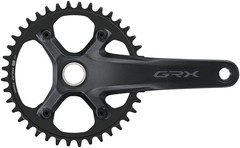 Shimano GRX FC-RX610-1 Crankset – 165mm, 12-Speed, 40t, 110 BCD, Hollowtech II