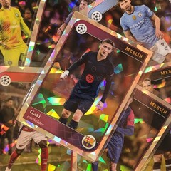 2024-25 Merlin UEFA Club Comp MICHAEL OLISE Atomic Refractor #48