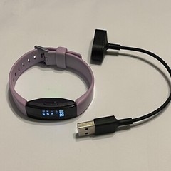 Fitbit Inspire HR Fitness Activity Tracker w/ Heart Rate Monitor Lavender FB413