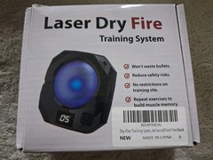 Dry Fire lazer Training System,Portable Fast Charge Electronic Target