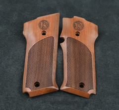 Smith & Wesson Checkered Walnut Wood Grips. Fits S&W Model 59, 459, 559, 659 9mm