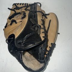 Mizuno Classic Select GCY1150 11.5″ Youth Baseball Glove RHT Tan Black Leather