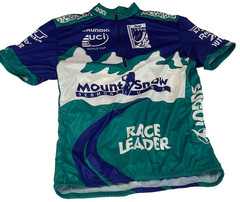 Vintage Mens Size X Large 90s Race Leader Cycling Jersey Shirt SUGOI Mount Snow