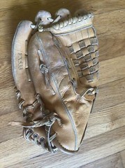 Easton EX533 Baseball Softball Glove Mitt Black Magic Double Flex Palm 13” LHT