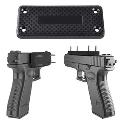 Magnetic Concealed Pistol Gun Holder For Car Magnet Mount Under Desk Holster USA