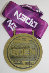 NEW YORK FALL 2019 OPEN IBJJF PAN Brass Medal Jiu-Jitsu Championship Trophy