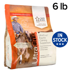 UltraCruz Equine Calming Supplement for Horses, 6 lb, Pellet (20 Day Supply)