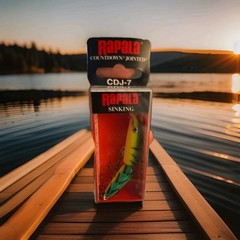 Rapala CDJ 7 Countdown Jointed Blue white Belly(Not Available In US)