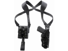 Galco Vertical Shoulder Holster Ambidextrous Beretta 92, 92F, 92FS, 96 Leather