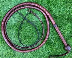 Kangaroo Hide Leather Bullwhip: Indiana Jones Kingdom of the Crystal Skull Style