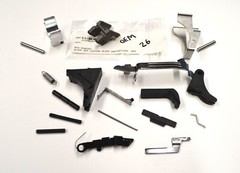 For GL0CK 26 LPK NEW 9mm Gen 3 Lower Parts Premium Ext Upgrades Fits G26