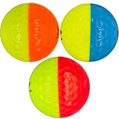 Srixon Q-Star Tour Divide Color Mix 12 Pack AAAAA 5A Mint Recycled Balls