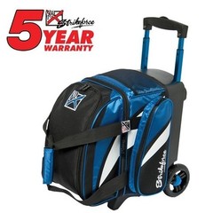 KR Strikeforce Cruiser Blue/White/Black 1 Ball Roller Bowling Bag