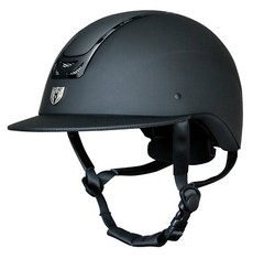 Tipperary Royal Wide Brim Helmet – Matte Black / Gloss Black Trim (Var. Sizes)