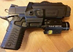 Recover Tactical HC11 Passive Retention HOLSTER for 1911 CC3H/CC3P Rail System