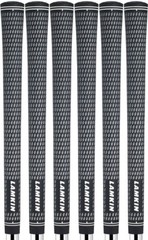 Lamkin Crossline Reminder RIBBED Standard Size Golf Grips – Set of 6